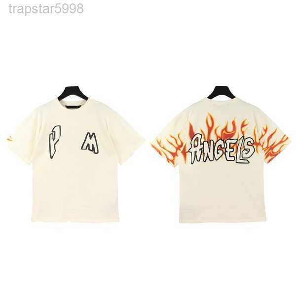 Men's T-shirts Chao Angel Letter Direct Spray Printing Short Sleeve T-shirt Palm Tree Net Red Youth Spring and Summer 2023newy9dh
Men's T-shirts Chao Angel Letter Direct Spray Printing Short Sleeve T-shirt Palm Tree Net Red Youth Spring and Summer 2023newy9dh