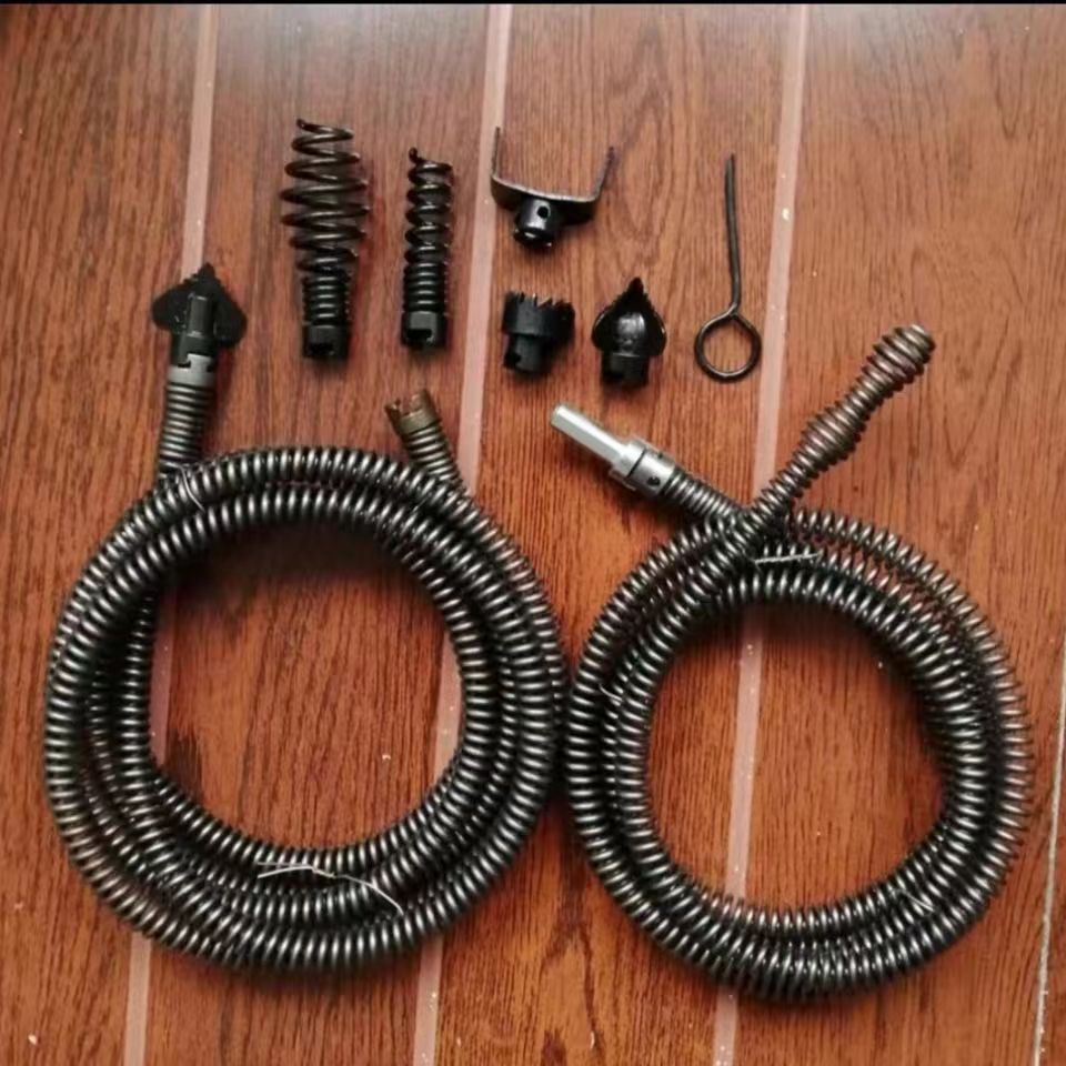 Electric drill pipeline dredging machine, soft spring accessories, drill bit 12mm with connecting rod, hand electric drill sewer dredging device
Electric drill pipeline dredging machine, soft spring accessories, drill bit 12mm with connecting rod, hand electric drill sewer dredging device