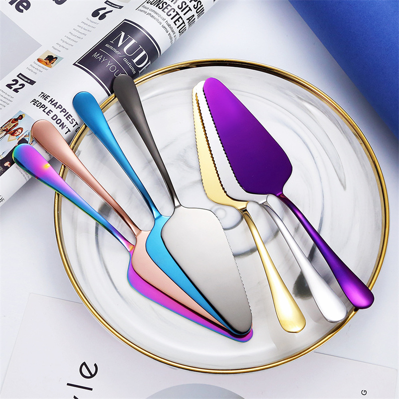 Party Festival Wedding Cake Slicer Cutter Cake Knife Stainless Steel