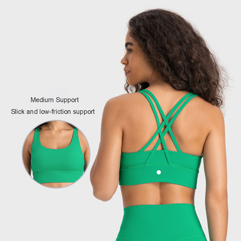 L002 Longline Classic Yoga Bra Buttery Soft Sports Bra Fashion Vest Skin-Friendly Lingerie Cross Strap Brassiere with Removable Cups Women Tank Tops, Black
L002 Longline Classic Yoga Bra Buttery Soft Sports Bra Fashion Vest Skin-Friendly Lingerie Cross Strap Brassiere with Removable Cups Women Tank Tops, Black