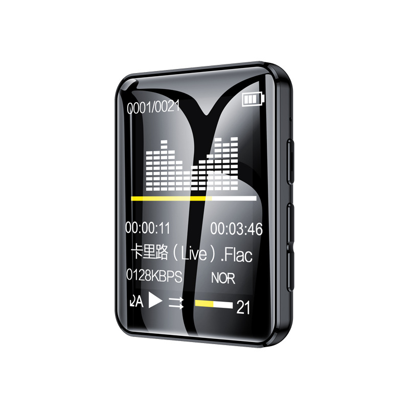 2023 New MP3 Player Bluetooth 5.0 Full Screen Walkman Portable Sport Music Player Mp4 Video Player FM/E-book/Recorder Mp3