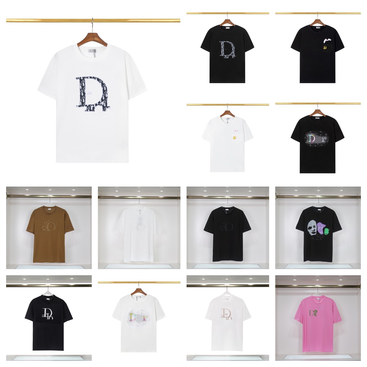 Designer Christian Droi Mens T Shirt Womens T-Shirts Tees Shirts Trends Cotton Short Sleeves Luxurys Tshirts Summer Sports Cord Sleeve Polos Jersey, 15
Designer Christian Droi Mens T Shirt Womens T-Shirts Tees Shirts Trends Cotton Short Sleeves Luxurys Tshirts Summer Sports Cord Sleeve Polos Jersey, 15