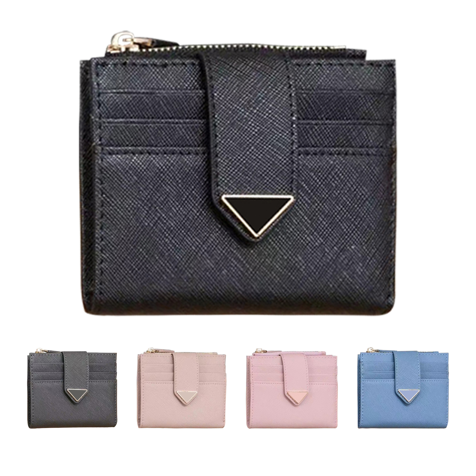womens Saffiano Triangle prad purses mens coin purse key wallets luxury Leather pouch cowhide men wallet Designer cardholder passport holder key pouch card holder, Blue
womens Saffiano Triangle prad purses mens coin purse key wallets luxury Leather pouch cowhide men wallet Designer cardholder passport holder key pouch card holder, Blue