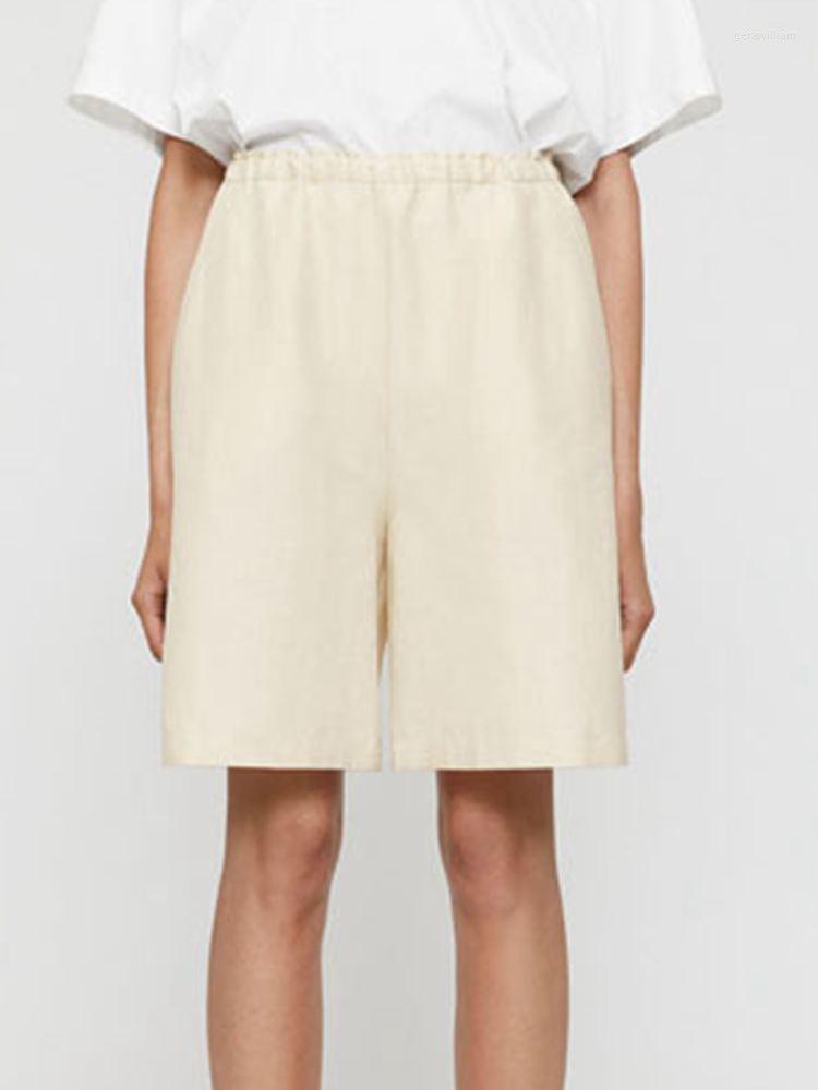 Women's Shorts 2023 Summer Linen Blend Elastic Waist Breathable Casual Pants, Beige
Women's Shorts 2023 Summer Linen Blend Elastic Waist Breathable Casual Pants, Beige
