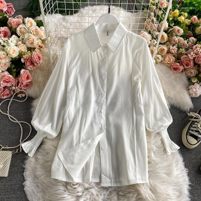 Womens Sweaters Korean Spring Autumn Women Knitted Pullovers Vest White Blouse Casual Belt Suit Two Piece Set Conjuntos Mujer