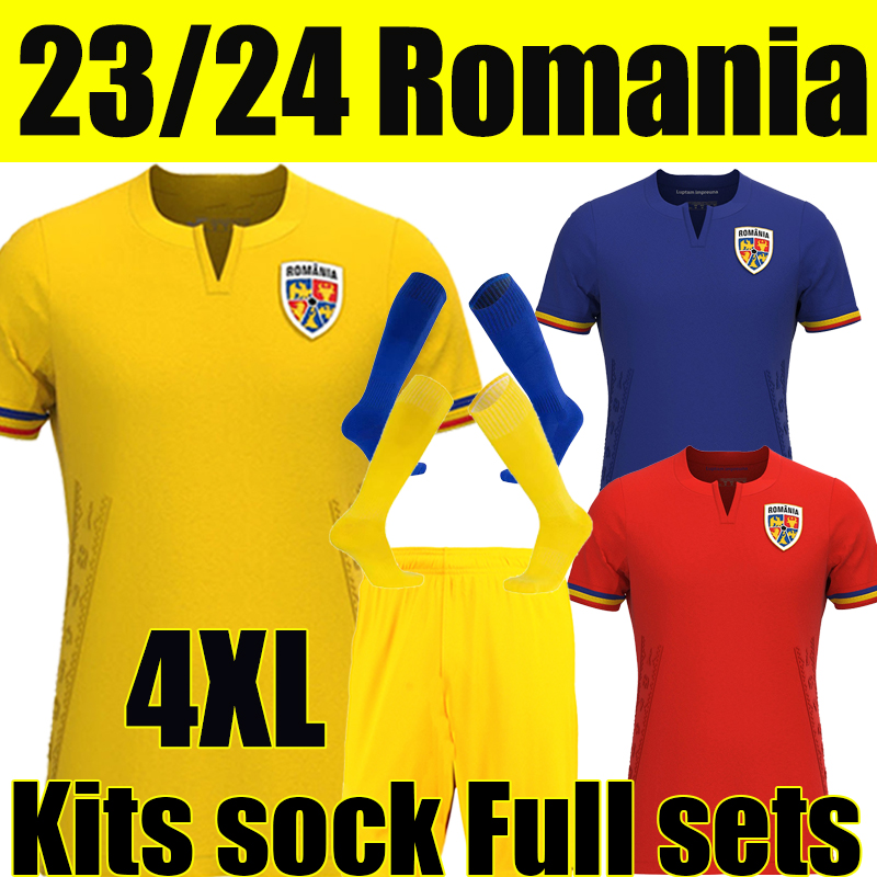 XXXL 4XL 2023 Romania home soccer jerseys Alexandru Cicaldau Ianis Hagi Dennis Marin retro football shirts MARIN STANCIU OLARU men kids Kits sock Full sets, Luomaniya 23-24 home
XXXL 4XL 2023 Romania home soccer jerseys Alexandru Cicaldau Ianis Hagi Dennis Marin retro football shirts MARIN STANCIU OLARU men kids Kits sock Full sets, Luomaniya 23-24 home