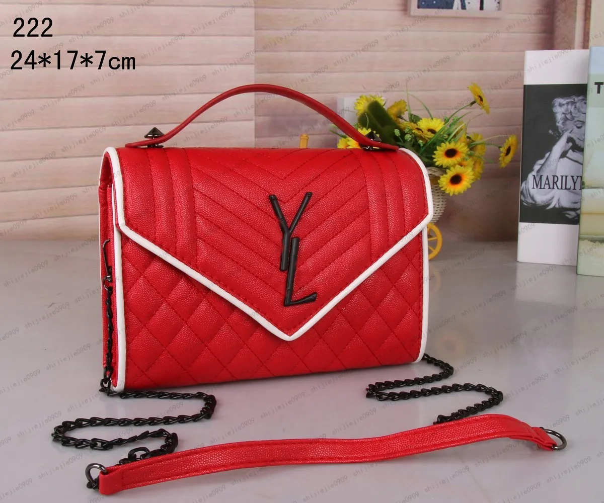 Luxury Designer Bag Women pure color Handbag Gold Silver Chain ladies Crossbody shoulderbag fashion type Quilted lady clutch Purse Womens YSLity tote bag, Blue
Luxury Designer Bag Women pure color Handbag Gold Silver Chain ladies Crossbody shoulderbag fashion type Quilted lady clutch Purse Womens YSLity tote bag, Blue