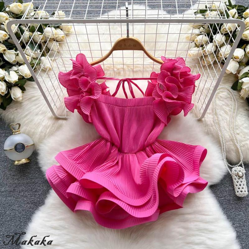 Women's T Shirts Makaka- Women Ruffle Solid Color High Waist Short Chic Shirt Top Y2k Temperament Slim Clothing Sweet Korea Summer, Black
Women's T Shirts Makaka- Women Ruffle Solid Color High Waist Short Chic Shirt Top Y2k Temperament Slim Clothing Sweet Korea Summer, Black