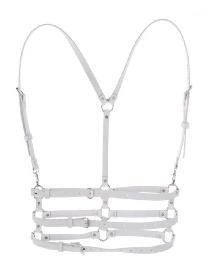 Belts Women039s Punk Waist Belt Steampunk Body Chest Harness Chain Faux Leather Adjustable With Buckles And ORings8629272, White
Belts Women039s Punk Waist Belt Steampunk Body Chest Harness Chain Faux Leather Adjustable With Buckles And ORings8629272, White