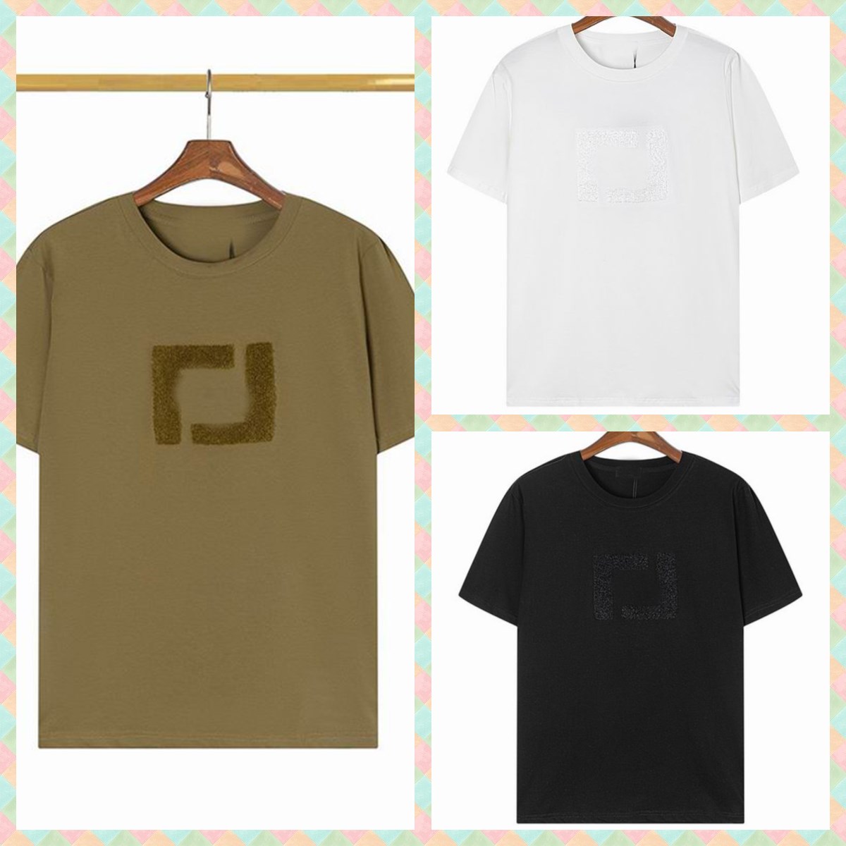 men's women's designer T-shirt short sleeve summer fashion Luxury T-shirt F embroidery men's casual high-quality designer men's tees new short sleeve Fen, Colour45
men's women's designer T-shirt short sleeve summer fashion Luxury T-shirt F embroidery men's casual high-quality designer men's tees new short sleeve Fen, Colour45