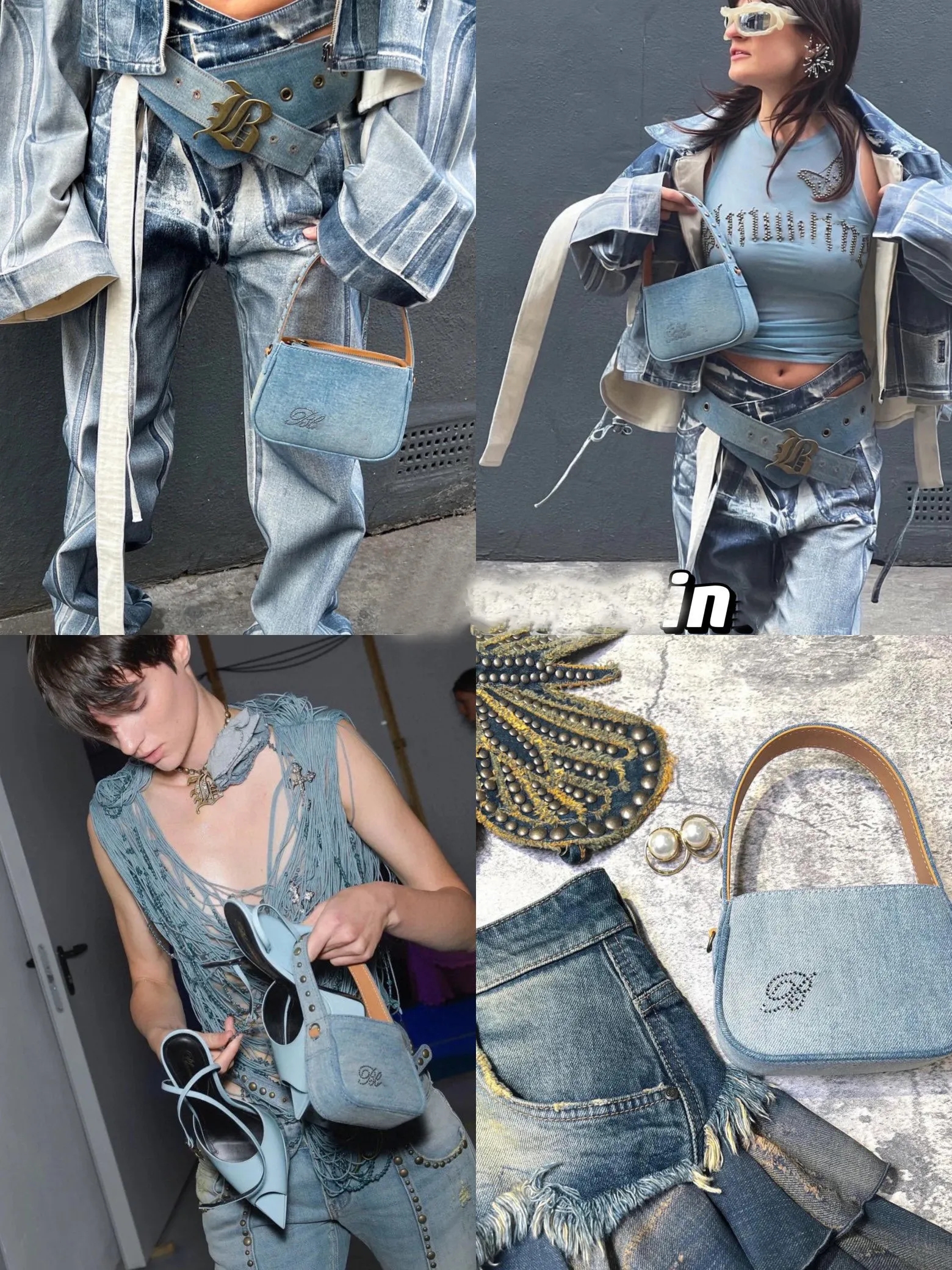 blumarine patent denim bag with rhinestones studs top quality designer crossbody tote bag card holder purse luxurys handbags shoulder bag
blumarine patent denim bag with rhinestones studs top quality designer crossbody tote bag card holder purse luxurys handbags shoulder bag