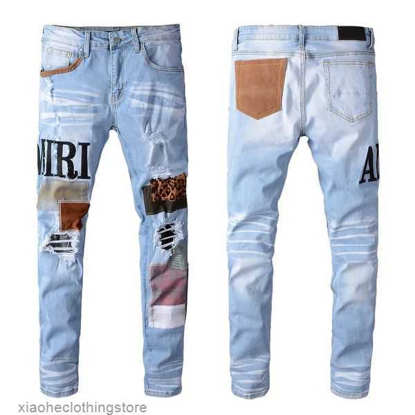France Luxurys Designers Jeans Fashion Distressed Pierre Straight Mens Biker Hole Stretch Denim Casual Jean Men Skinny Pants Elasticity Male Ripped Trousers 544Q, 22
France Luxurys Designers Jeans Fashion Distressed Pierre Straight Mens Biker Hole Stretch Denim Casual Jean Men Skinny Pants Elasticity Male Ripped Trousers 544Q, 22