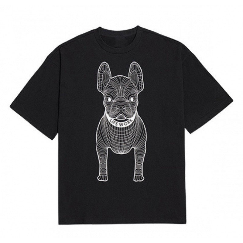 Men's TShirts Fashion Mens Women Tshirts Couple Hip Hop T Shirt Funny Tees Tops Korean Style Trend Brand High Quality Solid Cotton Dog Print 230512, White 
Men's TShirts Fashion Mens Women Tshirts Couple Hip Hop T Shirt Funny Tees Tops Korean Style Trend Brand High Quality Solid Cotton Dog Print 230512, White