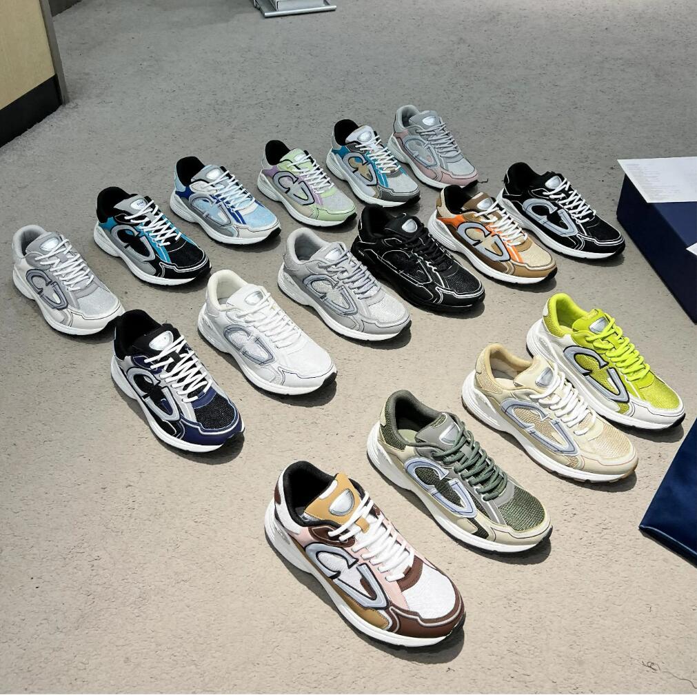 Designer Casual Shoes B30 Sneakers Reflective Vintage Shoes Mens Women Trainers B30 Oblique Technical Leather Sneaker Suede Shoe With Box Size 35-47, Color13
Designer Casual Shoes B30 Sneakers Reflective Vintage Shoes Mens Women Trainers B30 Oblique Technical Leather Sneaker Suede Shoe With Box Size 35-47, Color13
