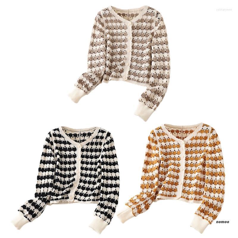 Women's Blouses Stylish Color Block Crochet Cardigan Knit Sweater Coat Jacket V Neck Top, Orange
Women's Blouses Stylish Color Block Crochet Cardigan Knit Sweater Coat Jacket V Neck Top, Orange