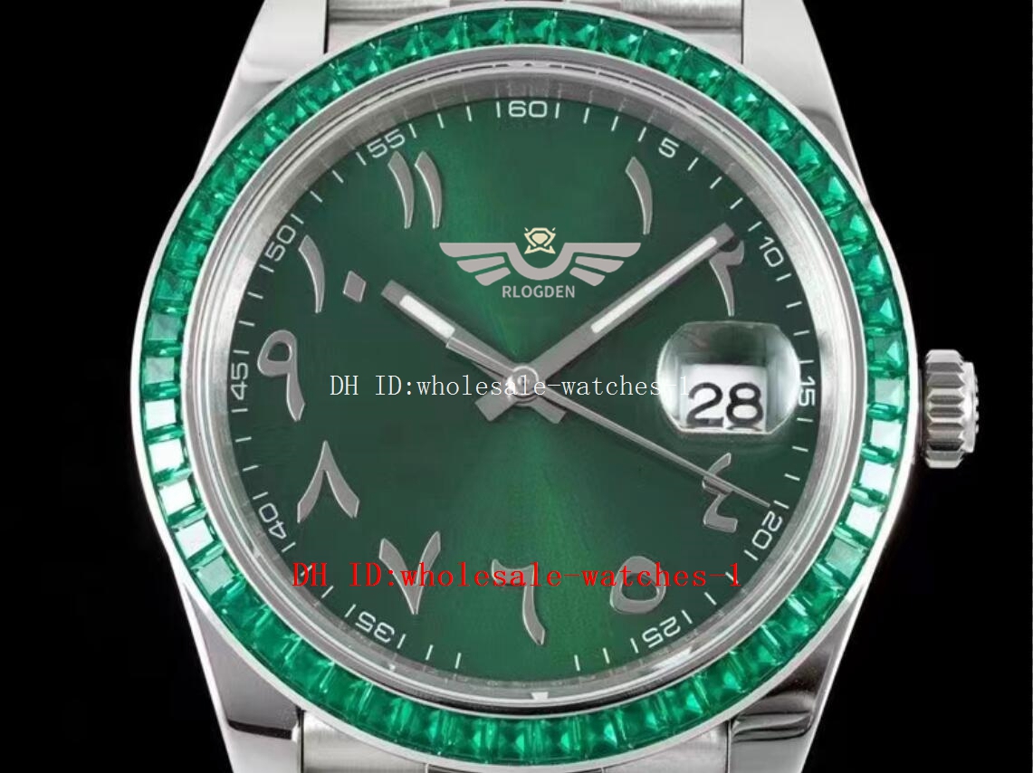 DIW Factory Watch President 41mm 126331 126334 Green Diamond Bezel CAL.3235 Automatic Mechanical 70 hours power storage 904L Watches Mens Men's Wristwatches, Travel bag 
DIW Factory Watch President 41mm 126331 126334 Green Diamond Bezel CAL.3235 Automatic Mechanical 70 hours power storage 904L Watches Mens Men's Wristwatches, Travel bag