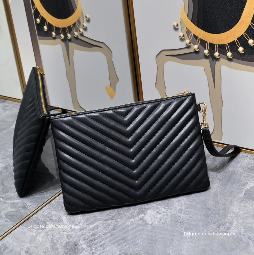 Genuine leather Designer Woman bag handbag women purse card holder clutch wholesale luxury fashion cowhide, 1850 black-gold logo
Genuine leather Designer Woman bag handbag women purse card holder clutch wholesale luxury fashion cowhide, 1850 black-gold logo