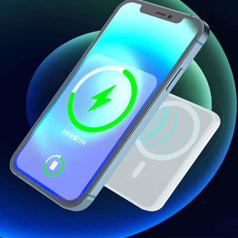 Power Bank Magsafe Charger Battery Pack 5000mAh Capacity Wireless Charge Powerbank Fast Charging for iPhone 14 13 Pro power
Power Bank Magsafe Charger Battery Pack 5000mAh Capacity Wireless Charge Powerbank Fast Charging for iPhone 14 13 Pro power