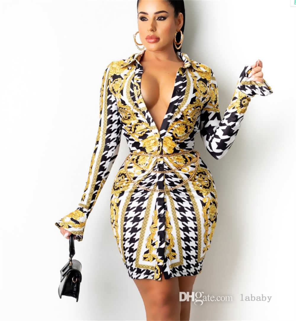 Fashion Summer Dress Shirt Women Elegant Party Dress Chain Letter Print V-neck Bandage Button Blouse Vintage Short Sleeve Mini Dresses, Color 4
Fashion Summer Dress Shirt Women Elegant Party Dress Chain Letter Print V-neck Bandage Button Blouse Vintage Short Sleeve Mini Dresses, Color 4