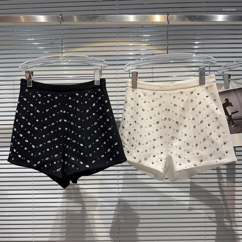 Women' Shorts BORVEMAYS Diamonds Temperament Black High Waist Solid Color Stretch Simple All-match Pants 2023 Summer
Women' Shorts BORVEMAYS Diamonds Temperament Black High Waist Solid Color Stretch Simple All-match Pants 2023 Summer
