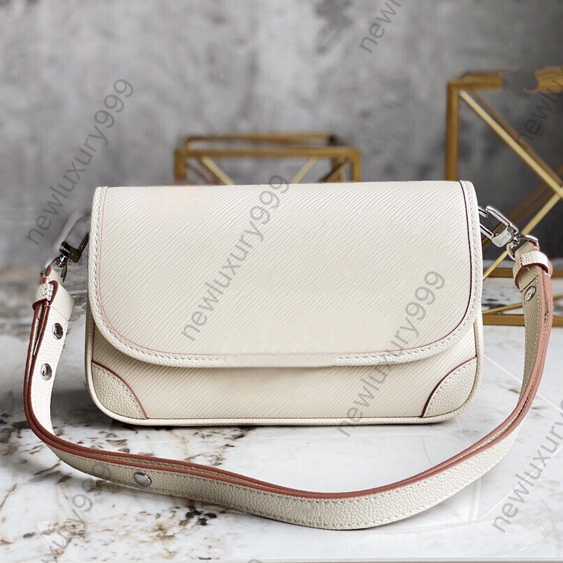 10A Luxury Handbag Fashion women's One shoulder crossbody bag solid color say corrugated premium leather purse with original factory gift box, Cream
10A Luxury Handbag Fashion women's One shoulder crossbody bag solid color say corrugated premium leather purse with original factory gift box, Cream