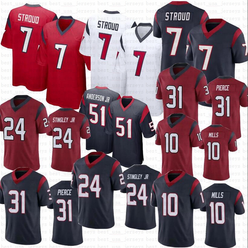 7 CJ Stroud Football Jersey 51 Will Anderson Jr Dameon Pierce Davis Mills Jalen Pitre John Metchie Tunsil Devin Singletary Jr, Men
7 CJ Stroud Football Jersey 51 Will Anderson Jr Dameon Pierce Davis Mills Jalen Pitre John Metchie Tunsil Devin Singletary Jr, Men