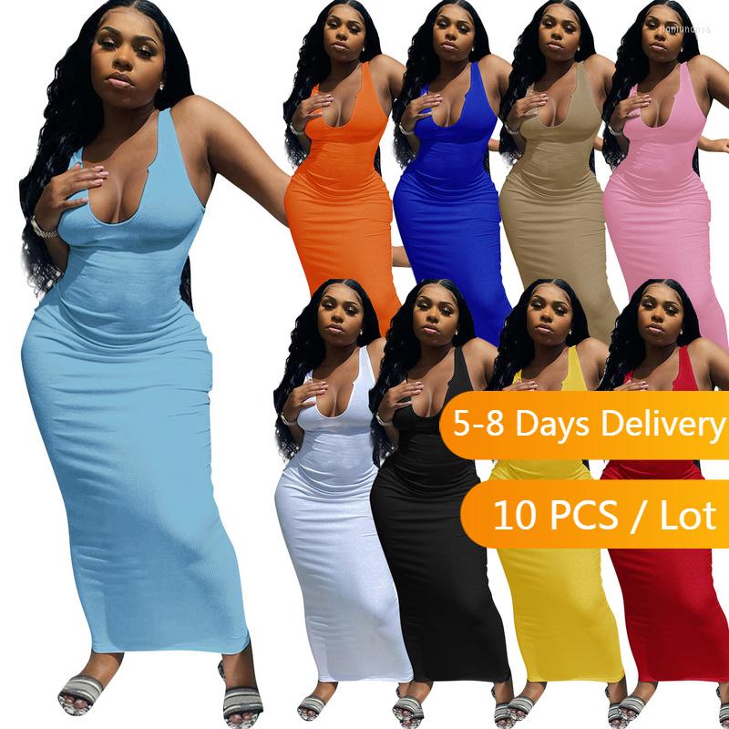 Casual Dresses Bulk Items Wholesale Lots Summer Maxi For Women Vneck Bodycon Long Dress Fashion Lounge Wear Sleeveless, Orange
Casual Dresses Bulk Items Wholesale Lots Summer Maxi For Women Vneck Bodycon Long Dress Fashion Lounge Wear Sleeveless, Orange