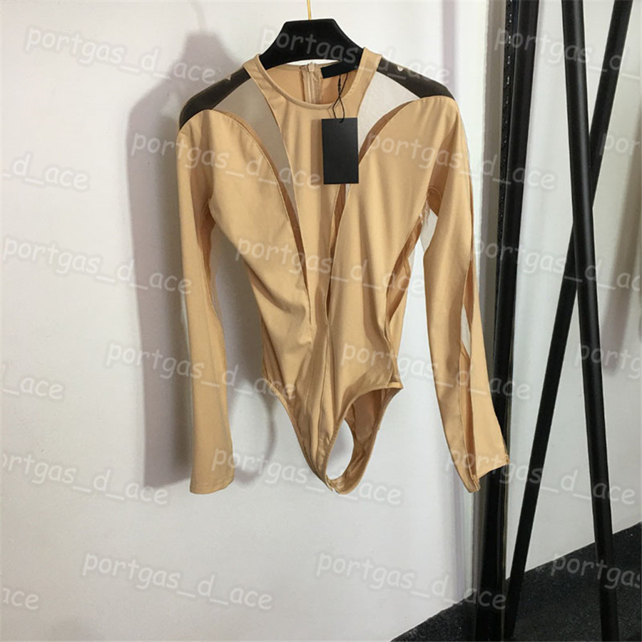 Mesh Women T Shirts Sexy See Through Leotard Fashion Long Sleeve Round One Piece Jumper Tops, Nude with label #20232648
Mesh Women T Shirts Sexy See Through Leotard Fashion Long Sleeve Round One Piece Jumper Tops, Nude with label #20232648