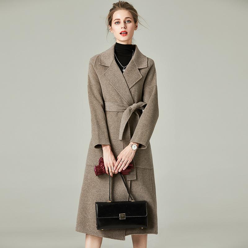 Women's Wool & Blends High End Double Faced Tweed Hepburn Style Loose And Thin Over The Knee Woolen Overcoat Women, See chart
Women's Wool & Blends High End Double Faced Tweed Hepburn Style Loose And Thin Over The Knee Woolen Overcoat Women, See chart