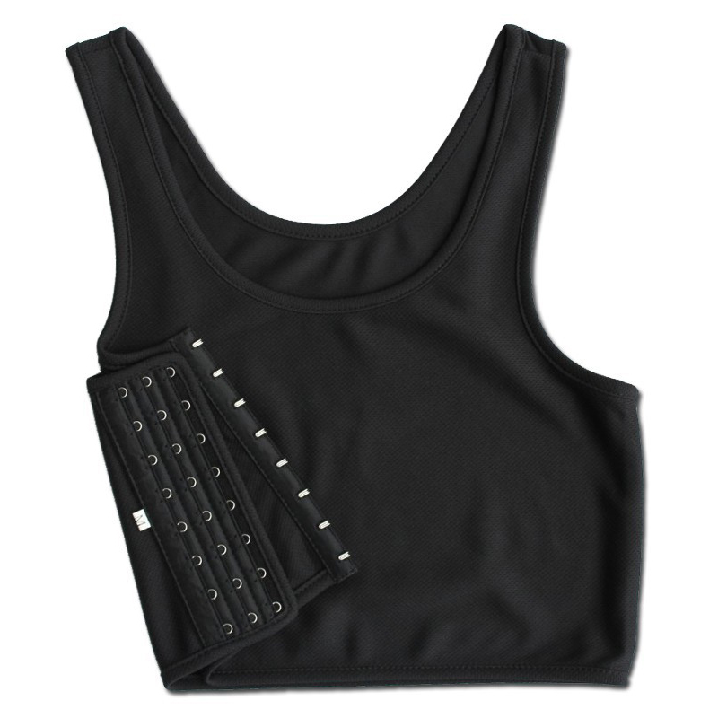 Womens Shapers Women Breast Binder Tomboy Lesbian Corset Trans Vest Summer Side Buckle Short Tank Top Underwear Shaper Bustier Chest 230512, Gray
Womens Shapers Women Breast Binder Tomboy Lesbian Corset Trans Vest Summer Side Buckle Short Tank Top Underwear Shaper Bustier Chest 230512, Gray