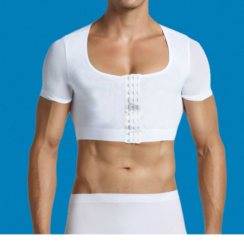 Men's Body Shapers Men Gynecomastia Tops Slimming Body Shaper Posture Corrector Male Control Back Supportor Undershirt 230512
Men's Body Shapers Men Gynecomastia Tops Slimming Body Shaper Posture Corrector Male Control Back Supportor Undershirt 230512