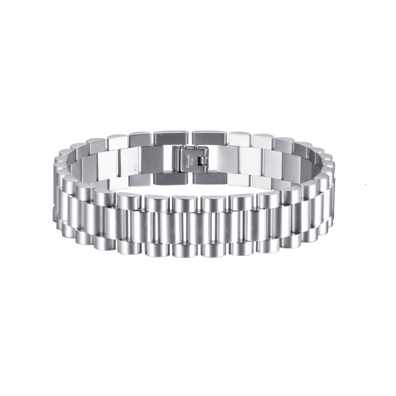 Chain Stainless Steel Inexpensive Jewelry Party Companie and Men Watchband Link 3 Row Bracelet Wholesale 230511