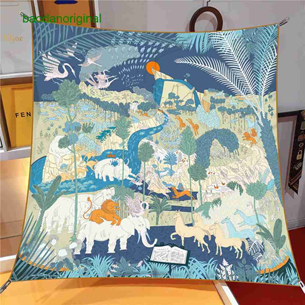 Hemres Designer Scarves New 90 Medium Square Hangzhou Highquality Twill Silk Right Angle Machine Rolled Edge Handmade Platform Printed Women's Shawl Scarf
Hemres Designer Scarves New 90 Medium Square Hangzhou Highquality Twill Silk Right Angle Machine Rolled Edge Handmade Platform Printed Women's Shawl Scarf