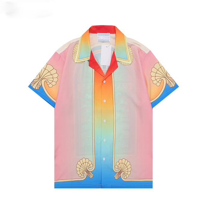 6 2023New Short Sleeve Shirt Printed Mens and womens high-quality designer Real silk Shirt Polo size M L XL 3XL#15
6 2023New Short Sleeve Shirt Printed Mens and womens high-quality designer Real silk Shirt Polo size M L XL 3XL#15