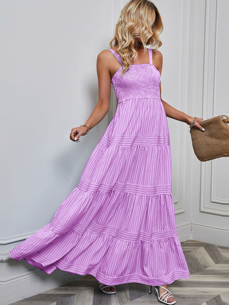 Casual Dresses In Spring and Summer Women's Wear Suspender Waist Band Holiday Dress Vintage Sexy Beach Dress for Women Dresses 230512