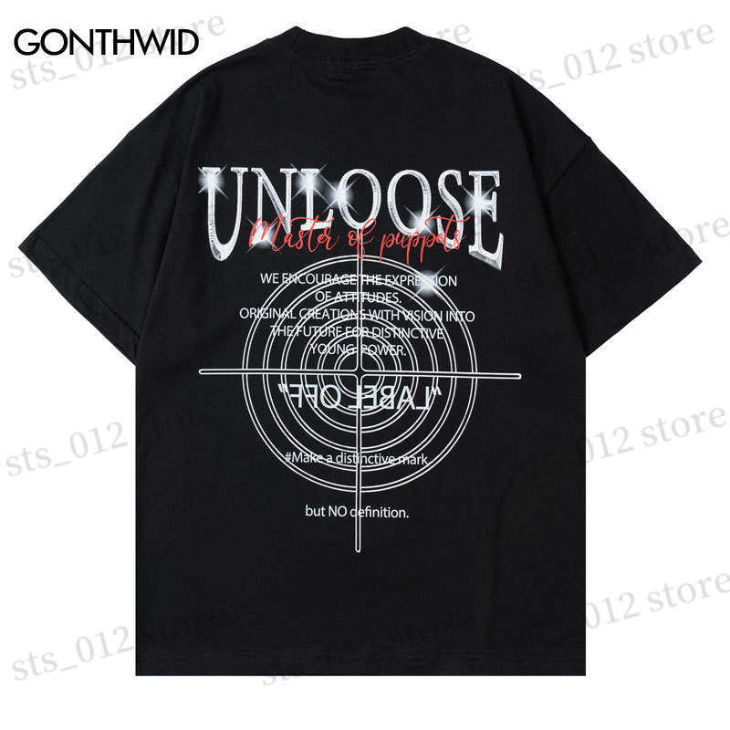 Men's T-Shirts 2023 Oversize Punk T-Shirt Hip Hop Geometric Letter Print Short Sleeve Gothic T Shirt Harajuku Summer Casual Loose Tshirt Black T230512, Black8
Men's T-Shirts 2023 Oversize Punk T-Shirt Hip Hop Geometric Letter Print Short Sleeve Gothic T Shirt Harajuku Summer Casual Loose Tshirt Black T230512, Black8