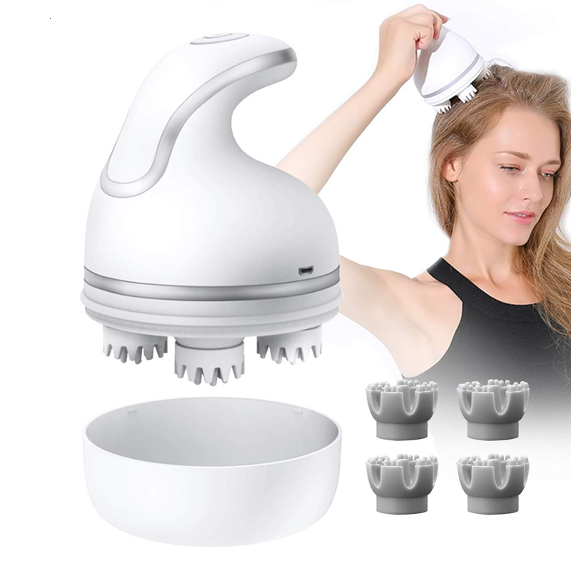 Head Massager 3D Waterproof Electric Wireless Scalp Pet Cat Dog Massage Body Deep Tissue Kneading Vibrating Device 230511
Head Massager 3D Waterproof Electric Wireless Scalp Pet Cat Dog Massage Body Deep Tissue Kneading Vibrating Device 230511