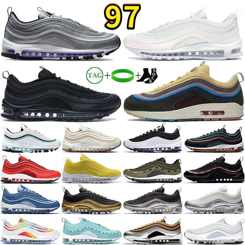 Designer 97s Running Shoes 97 Sean Wotherspoon Corduroy Triple Black white Yellow UNDFTD Ultra Gym Red Pink Cream Runners Men Women Trainers Outdoor Sports Sneakers, #35- summit white iridescent
Designer 97s Running Shoes 97 Sean Wotherspoon Corduroy Triple Black white Yellow UNDFTD Ultra Gym Red Pink Cream Runners Men Women Trainers Outdoor Sports Sneakers, #35- summit white iridescent