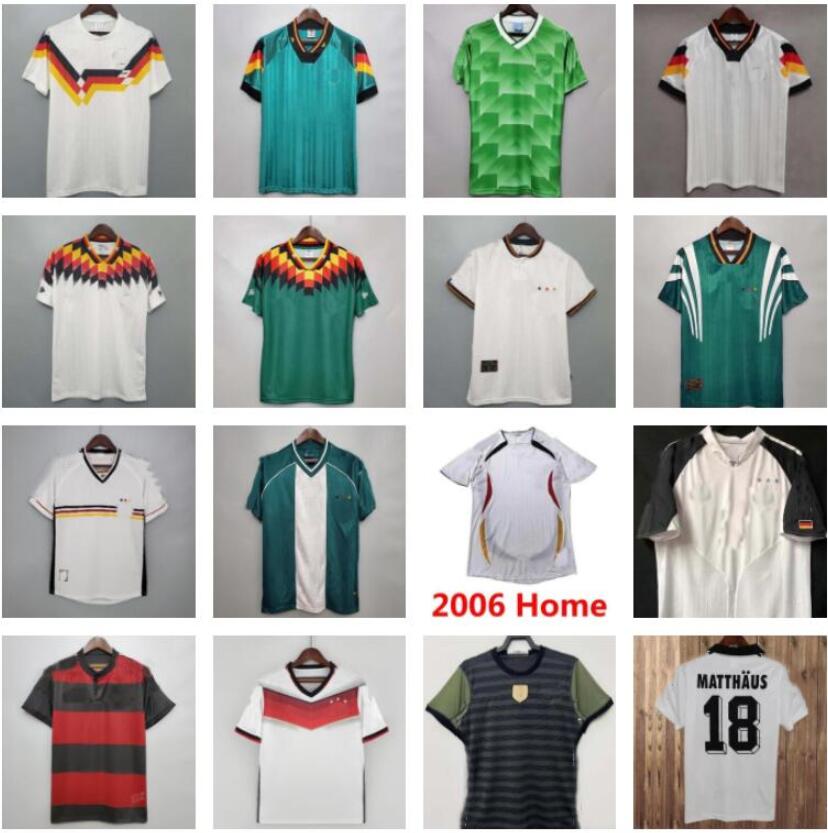 World cup 1990 1998 1988 1996 GermanyS Retro Littbarski BALLACK Soccer Jersey KLINSMANN 2016 2006 2014 shirts KALKBRENNER 1996 2004 Matthaus Hassler Bierhoff KLOSE