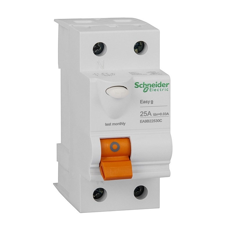 Schneider EASY9B 230VAC 2P25A 40A 63A 30MA Leakage Circuit Breaker Protectio Switch Residual Current Operation Protection Device
Schneider EASY9B 230VAC 2P25A 40A 63A 30MA Leakage Circuit Breaker Protectio Switch Residual Current Operation Protection Device