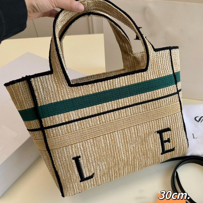 23ss Luxury Designer Beach Bag large Capacity Fashion Totes Bag Straw Woven Travel Handbags Crochet Hand Bags Summer straw bag, Black
23ss Luxury Designer Beach Bag large Capacity Fashion Totes Bag Straw Woven Travel Handbags Crochet Hand Bags Summer straw bag, Black