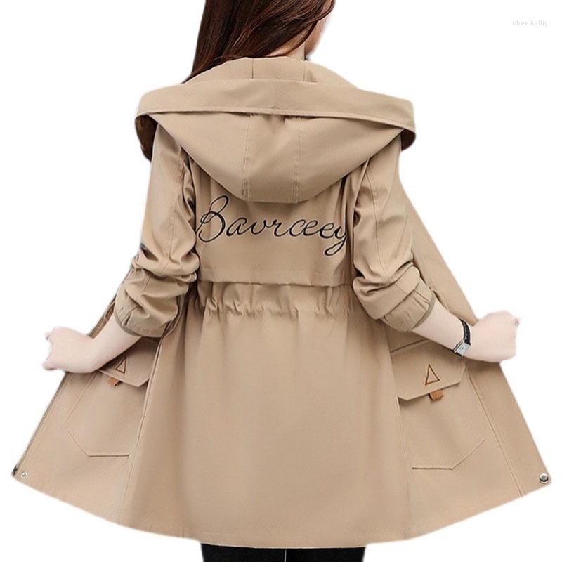 Women's Trench Coats 2023 Elegant Women Spring Autumn Plus Size Loose Hooded Coat Ladies Fashion All-match Street Casual Windbreaker F142, Black
Women's Trench Coats 2023 Elegant Women Spring Autumn Plus Size Loose Hooded Coat Ladies Fashion All-match Street Casual Windbreaker F142, Black