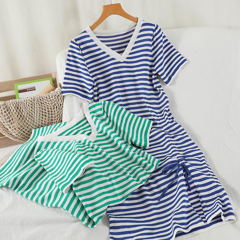 Casual Dresses Striped Robe Pullover Midi Long Sleeve Dress High Waist Vestidos De Mujer Maxi Split Office Lady Clothing
Casual Dresses Striped Robe Pullover Midi Long Sleeve Dress High Waist Vestidos De Mujer Maxi Split Office Lady Clothing