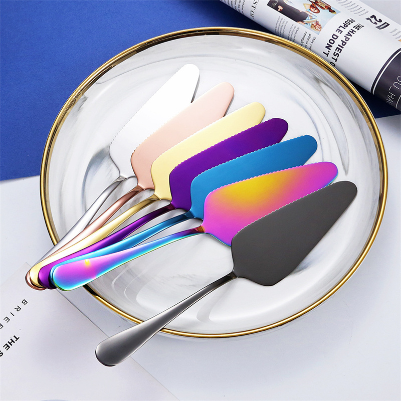Party Festival Wedding Cake Slicer Cutter Cake Knife Stainless Steel