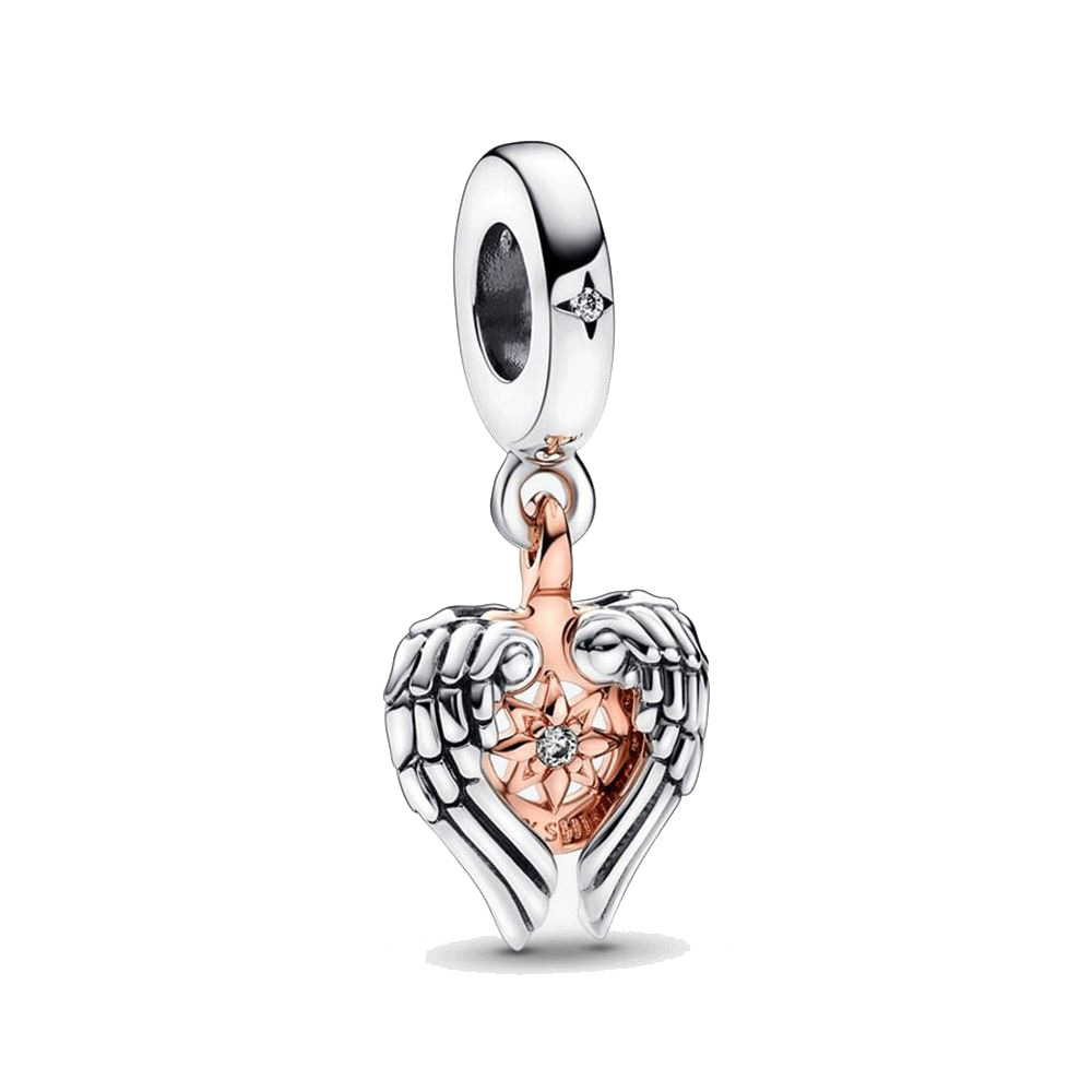 925 Sterling Silver Dangle Charm Fashion DIY Jewelry Accessories Beaded Pendant Girl Popular Wild Jewelry Free Delivery