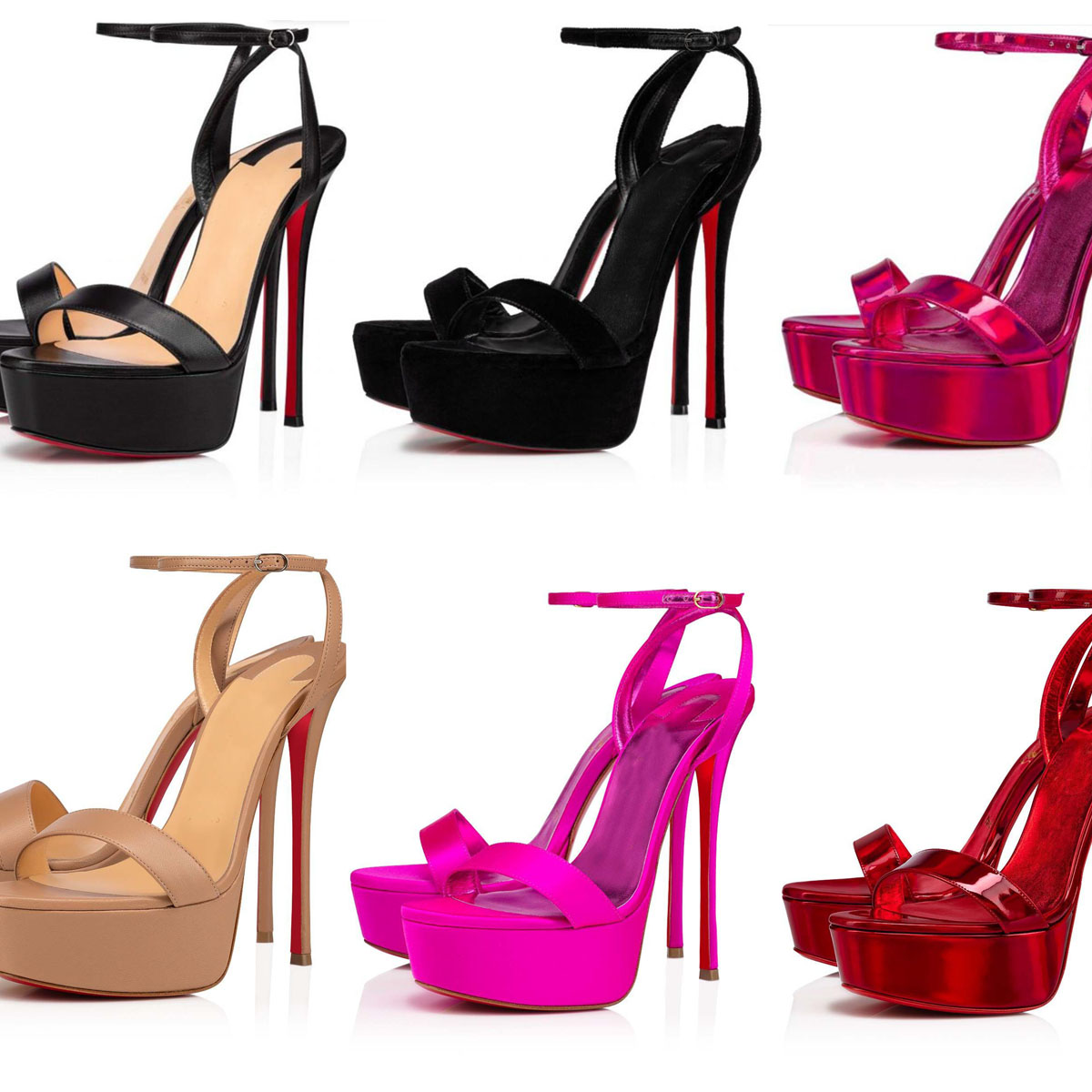 Womens sandal red bottom high heels platform shoes Queen Alta nude Platforms black leather and suede wedding party bride dress shoe So Spike Movida Jane, 108
Womens sandal red bottom high heels platform shoes Queen Alta nude Platforms black leather and suede wedding party bride dress shoe So Spike Movida Jane, 108