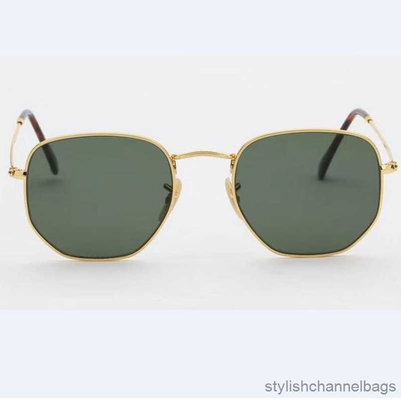 Sunglasses High Quality Mens Womens Hexagonal Sunglasses Irregular Eyewear Sun Glasses Gold Metal Green Glass Lenses 51mm
Sunglasses High Quality Mens Womens Hexagonal Sunglasses Irregular Eyewear Sun Glasses Gold Metal Green Glass Lenses 51mm