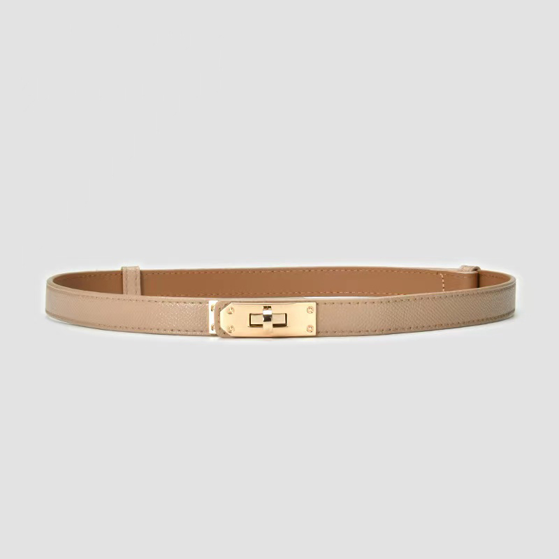 H belt luxury woman designer belts thin leather simple classical brown cinturones solid color soft small buckle exquisite clothes decoration luxury belt 18mm, As pic
H belt luxury woman designer belts thin leather simple classical brown cinturones solid color soft small buckle exquisite clothes decoration luxury belt 18mm, As pic