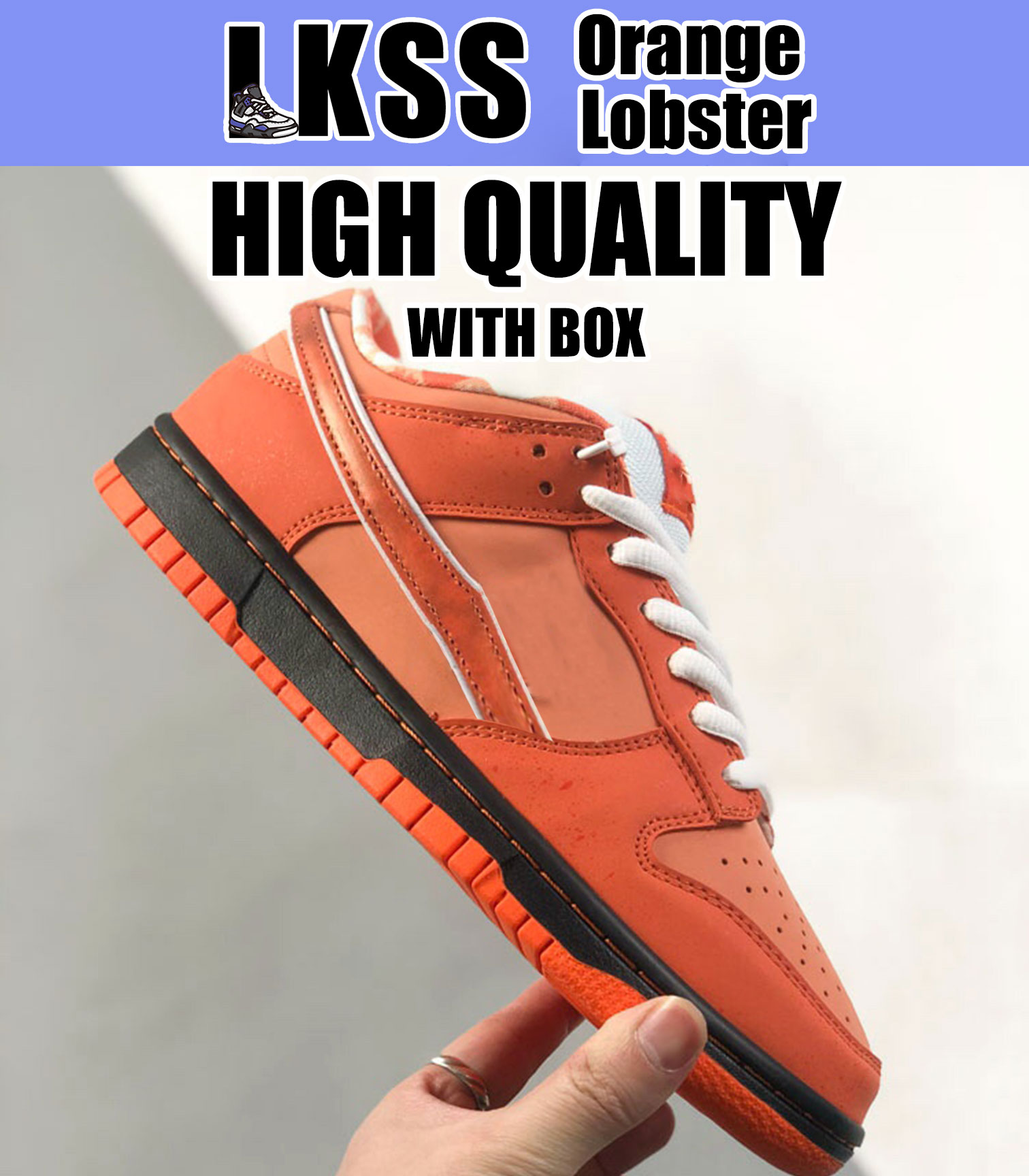 LKSS Orange Lobster Skateboarding Sport Shoes OG Mens Basketball Sneaker Sports Sneakers DK030, As pic
LKSS Orange Lobster Skateboarding Sport Shoes OG Mens Basketball Sneaker Sports Sneakers DK030, As pic