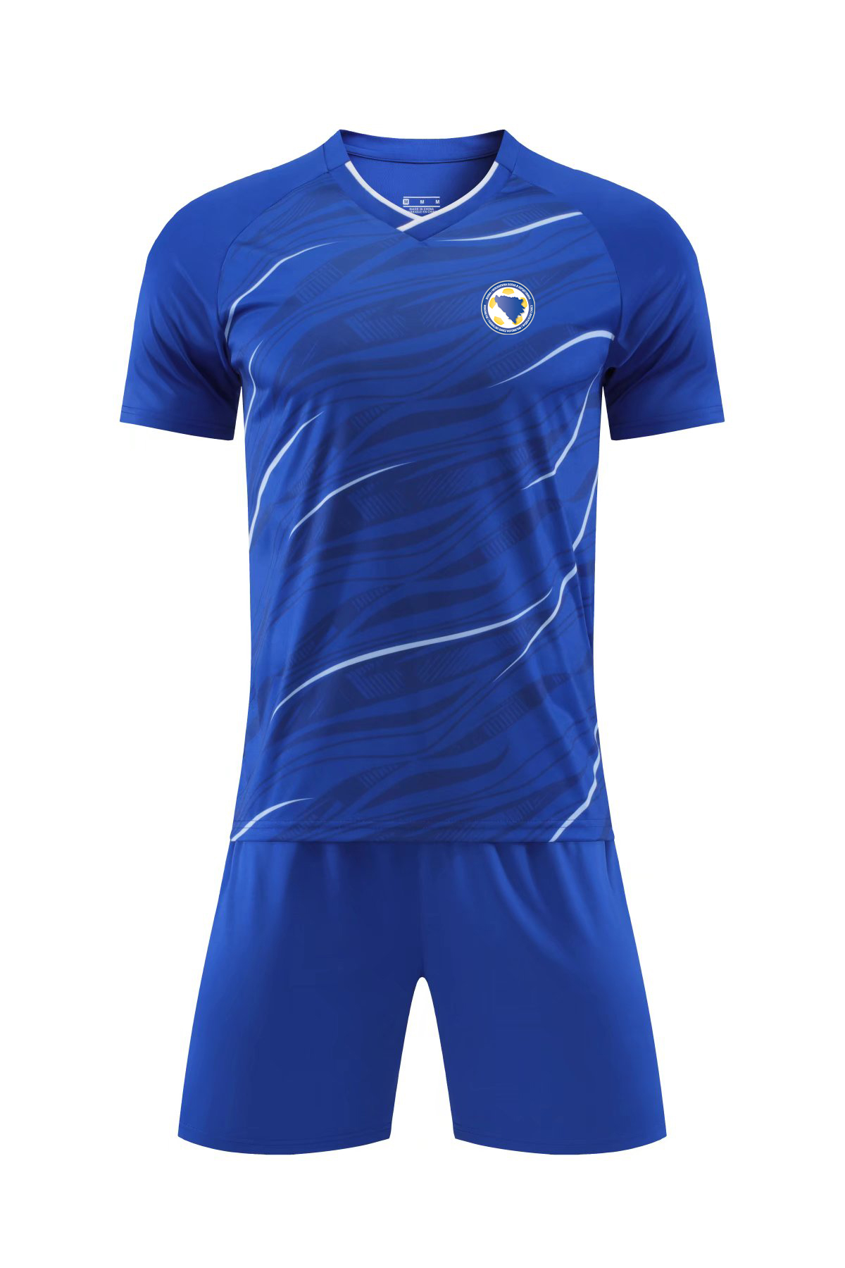 Bosnia-Herzegovina Men's Tracksuits children summer soccer fans short sleeve suit outdoor jogging T shirt football training suit, No 1
Bosnia-Herzegovina Men's Tracksuits children summer soccer fans short sleeve suit outdoor jogging T shirt football training suit, No 1